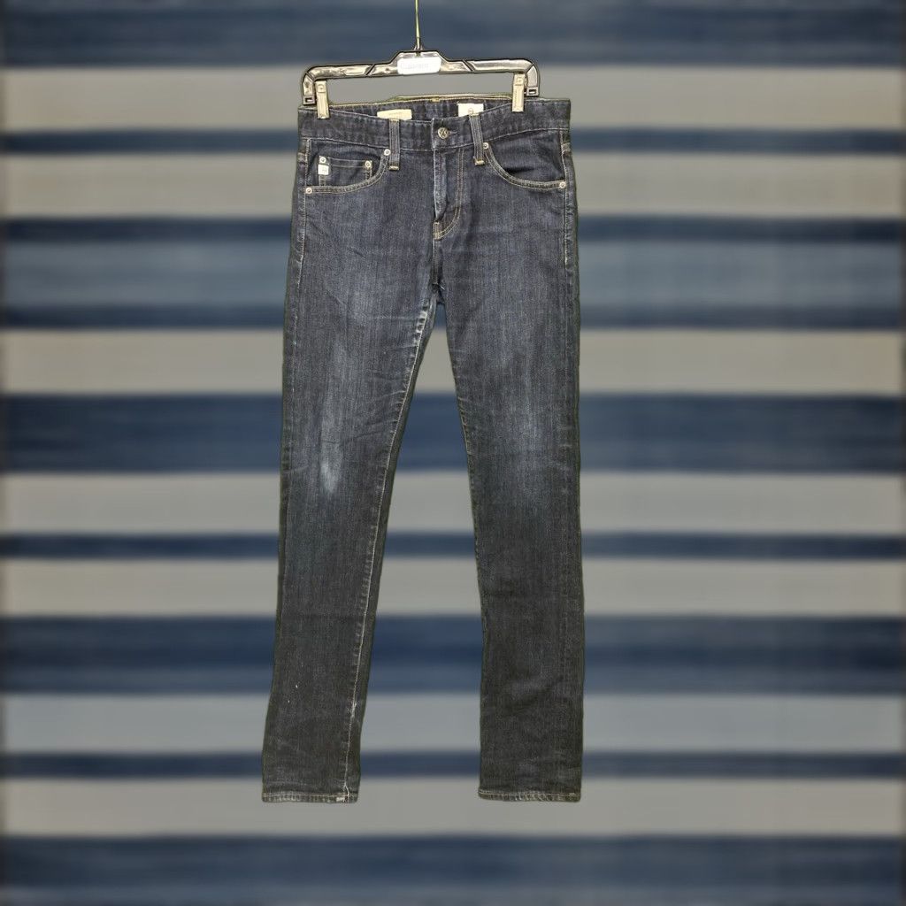 Nomad AG Adriano Goldschmied Jeans Mens Slim 30x33 The Nomad Selvedge 2000s Blue Denim Casual USA 00s Mens Jeans Size US 30 / EU 46 - 1 Thumbnail