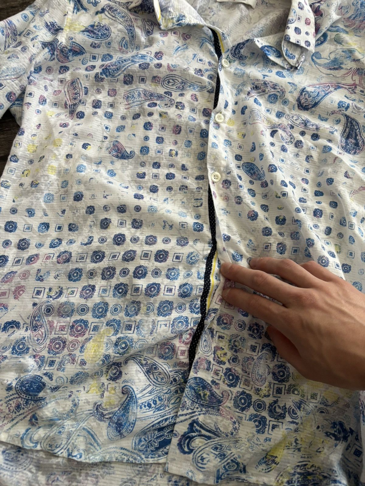 Vintage Vintage Long Sleeve Button-Up Size US XL / EU 56 / 4 - 4 Thumbnail