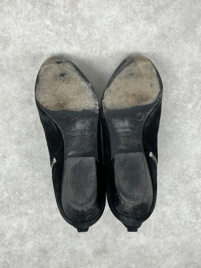 Isabel Marant Isabel Marant Black Suede Leather Boots Size US 7 / IT 37 - 7 Thumbnail