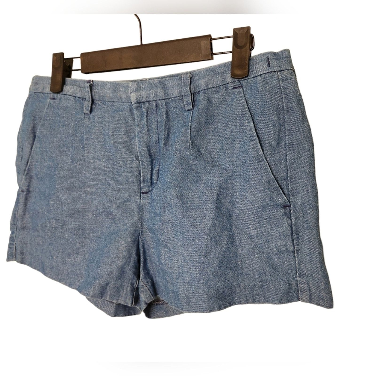 Madewell Madewell Linen & Cotton Shorts 2 Size 26" / US 2 / IT 38 - 2 Thumbnail