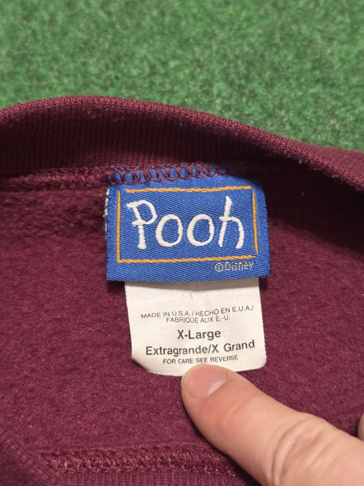 Disney Vintage Winnie The Pooh Piglet XL Crewneck Sweatshirt Size XL / US 12-14 / IT 48-50 - 3 Thumbnail