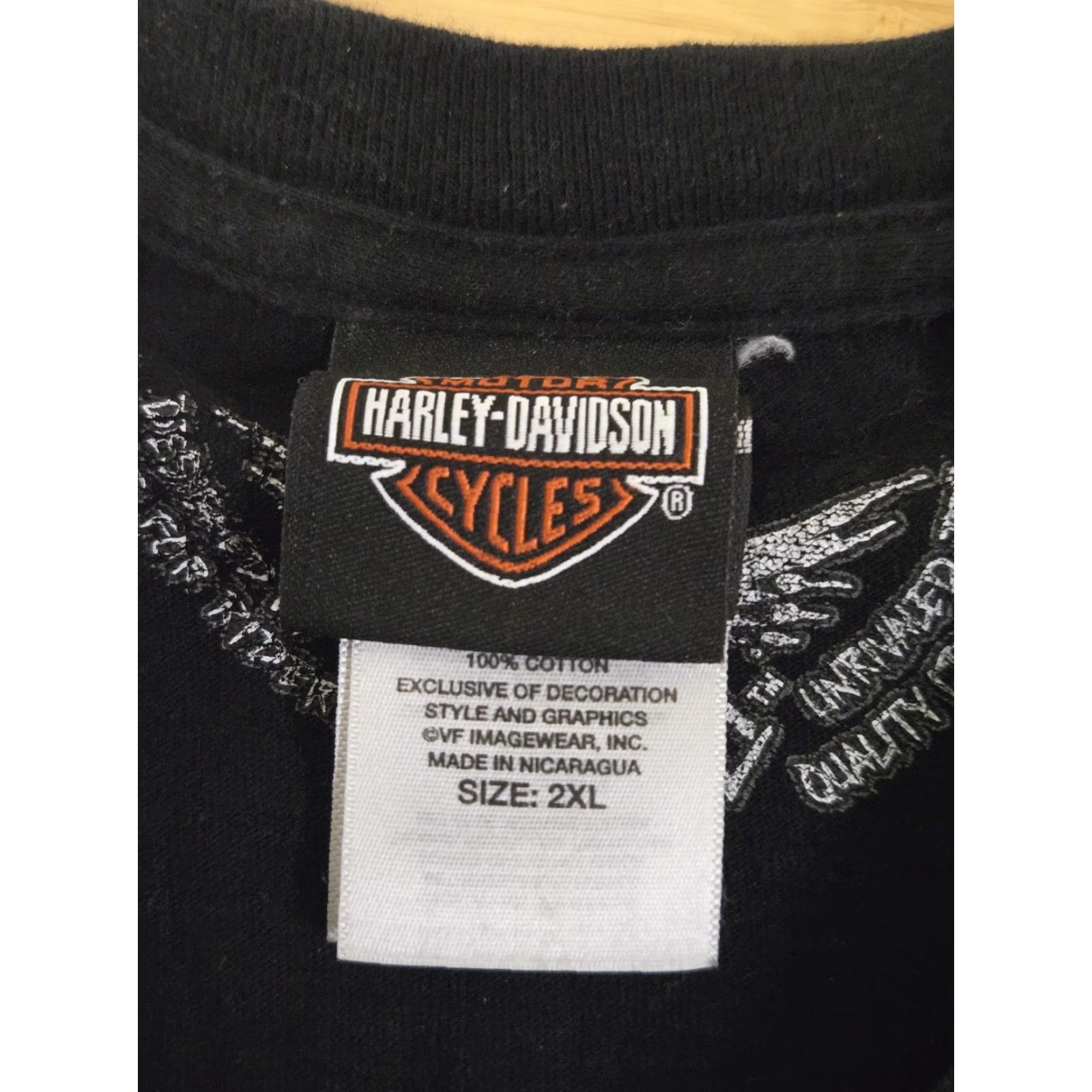Harley Davidson Harley-Davidson Shirt Mens 2XL Black Rochester Minnesota Biker Motorcycle Tee Size US XXL / EU 58 / 5 - 3 Thumbnail