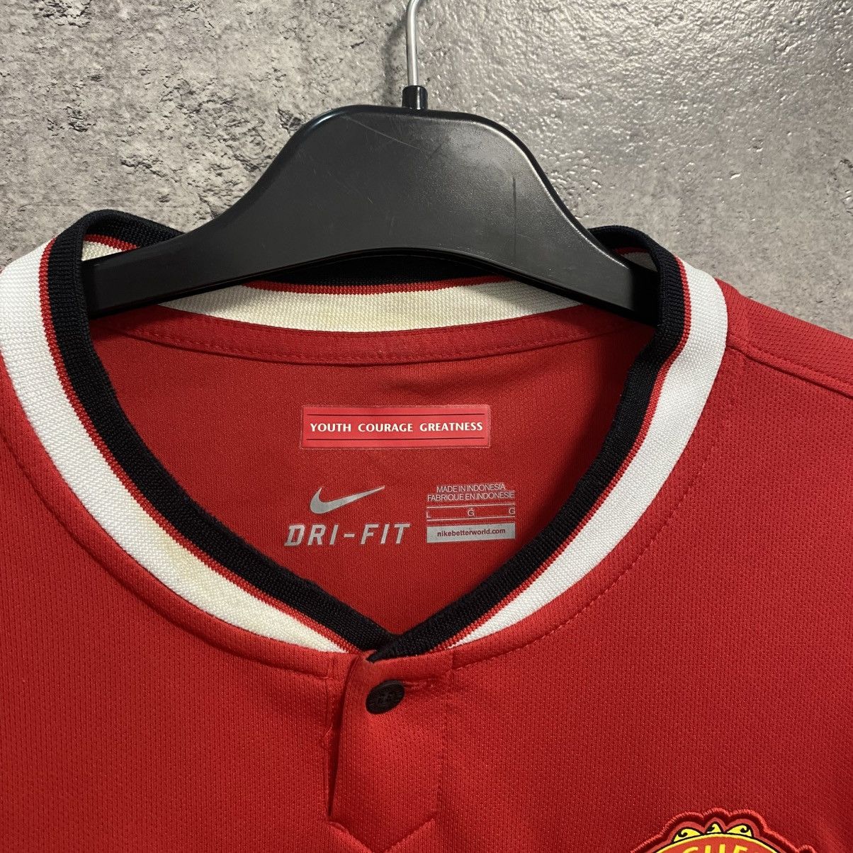 Nike Nike Manchester United jersey Chevrolet size L-XL Size US L / EU 52-54 / 3 - 6 Thumbnail