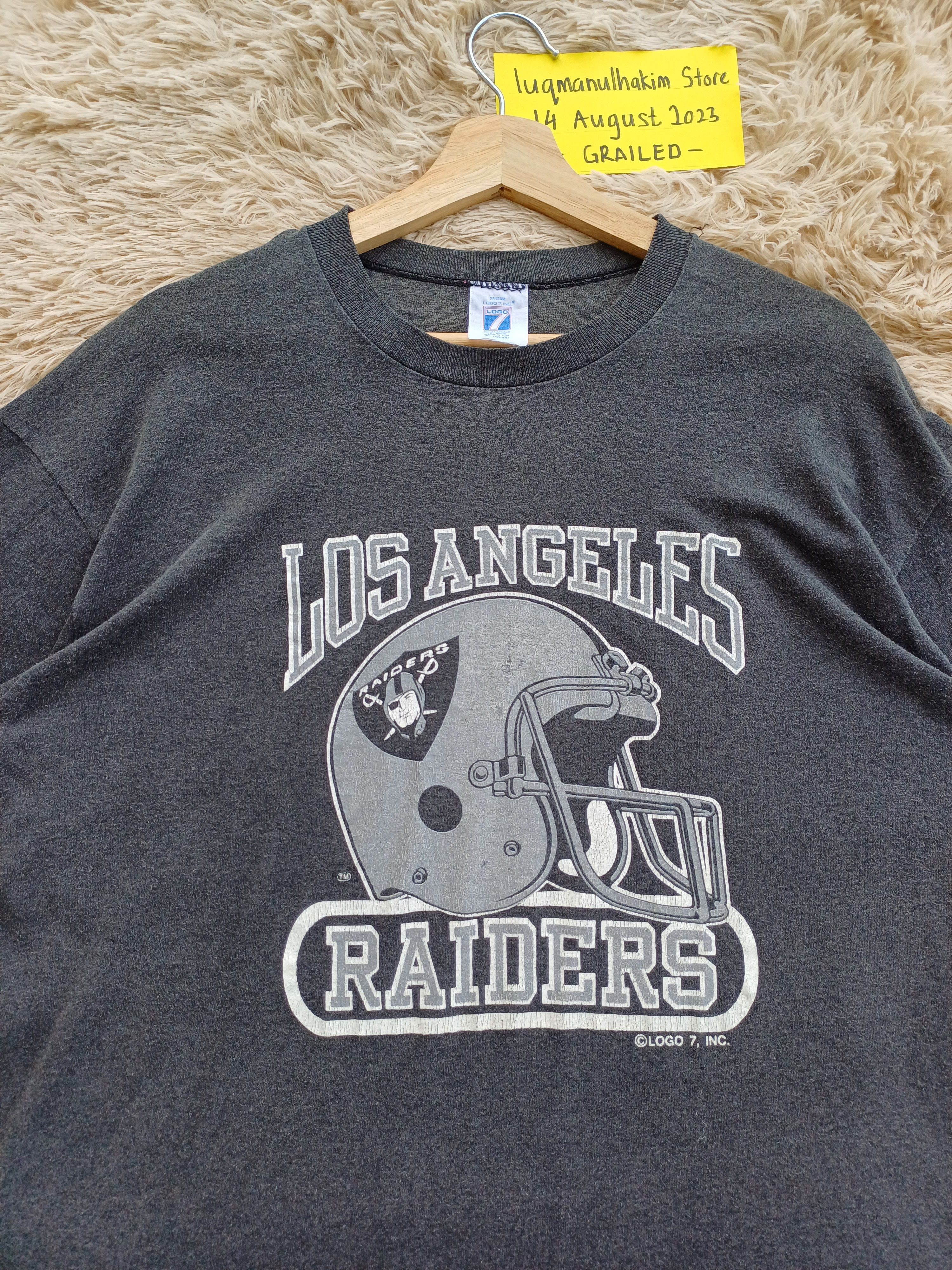NFL Rare Vintage Oakland Raiders Los Angeles Tee Professional Size US L / EU 52-54 / 3 - 5 Thumbnail
