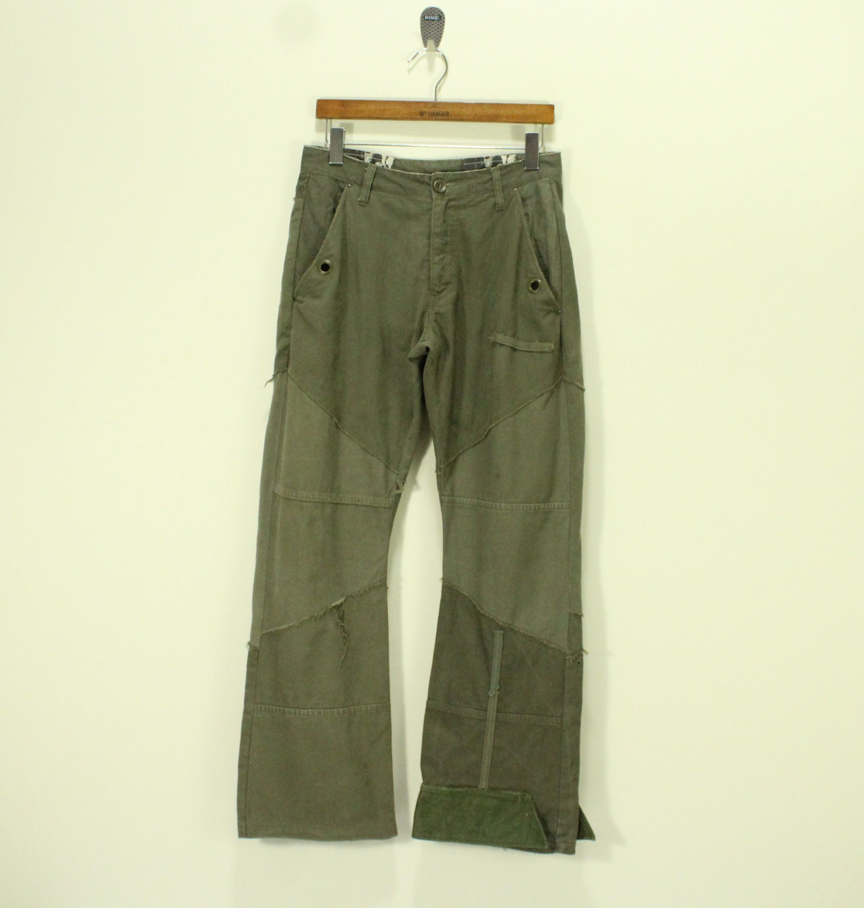Japanese Brand INSANE 🔥 Pants Japan Patchwork Military Army Rework Rebuilt Size US 30 / EU 46 - 3 Thumbnail
