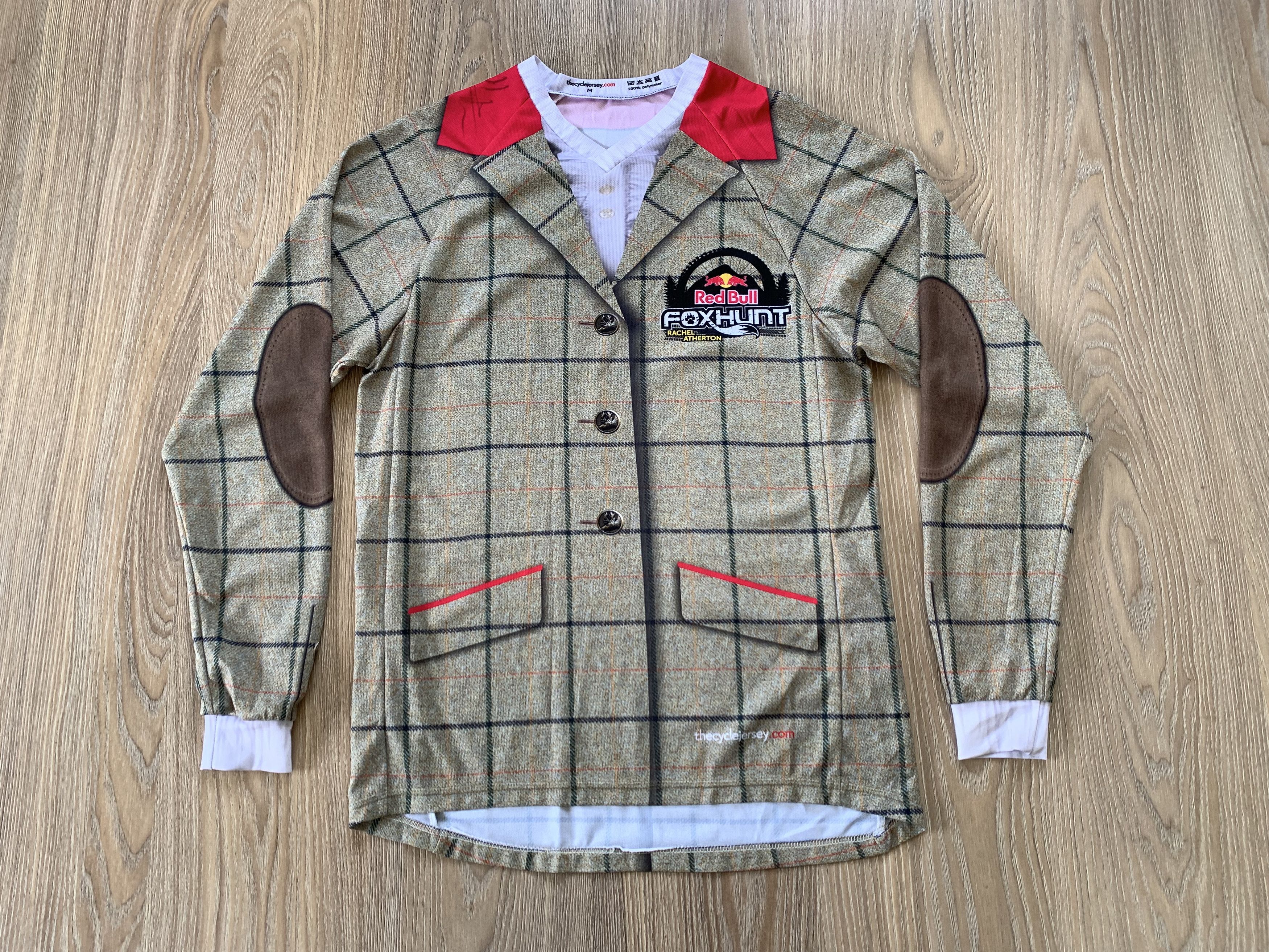 Red Bull Red Bull FoxHunters Long Sleeve Cycling Printed Jersey Size US M / EU 48-50 / 2 - 4 Thumbnail