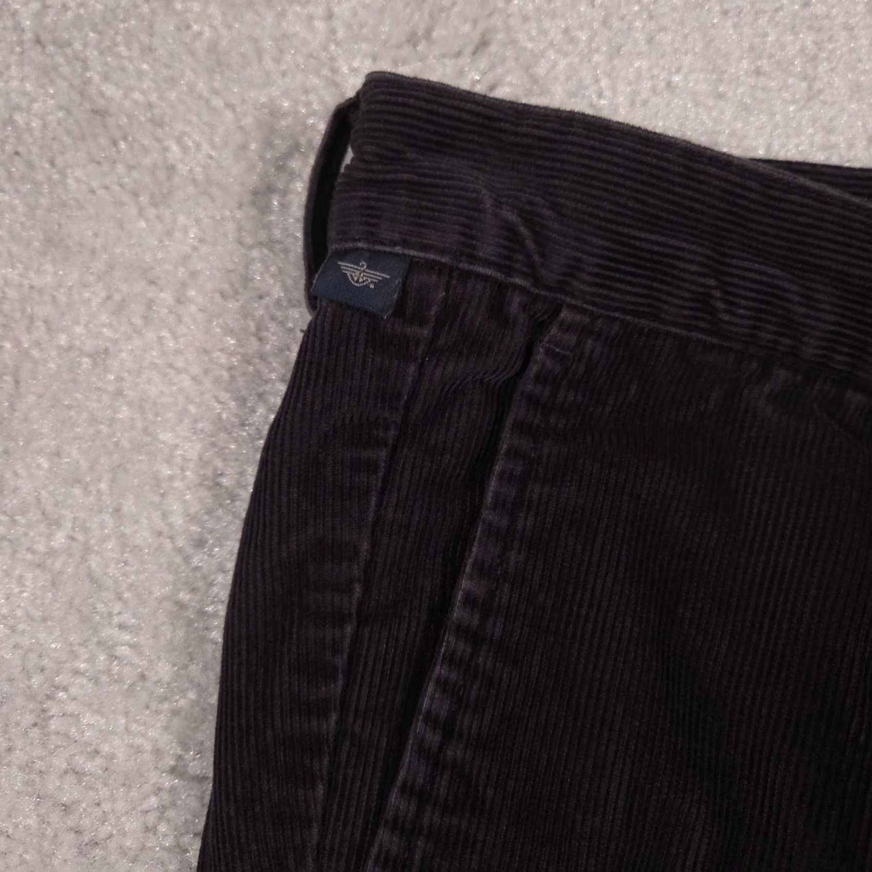Dockers Dockers Pants Mens 40x30 Blue Corduroy Pleated Relaxed Fit Straight Leg Chino Size US 40 / EU 56 - 4 Thumbnail