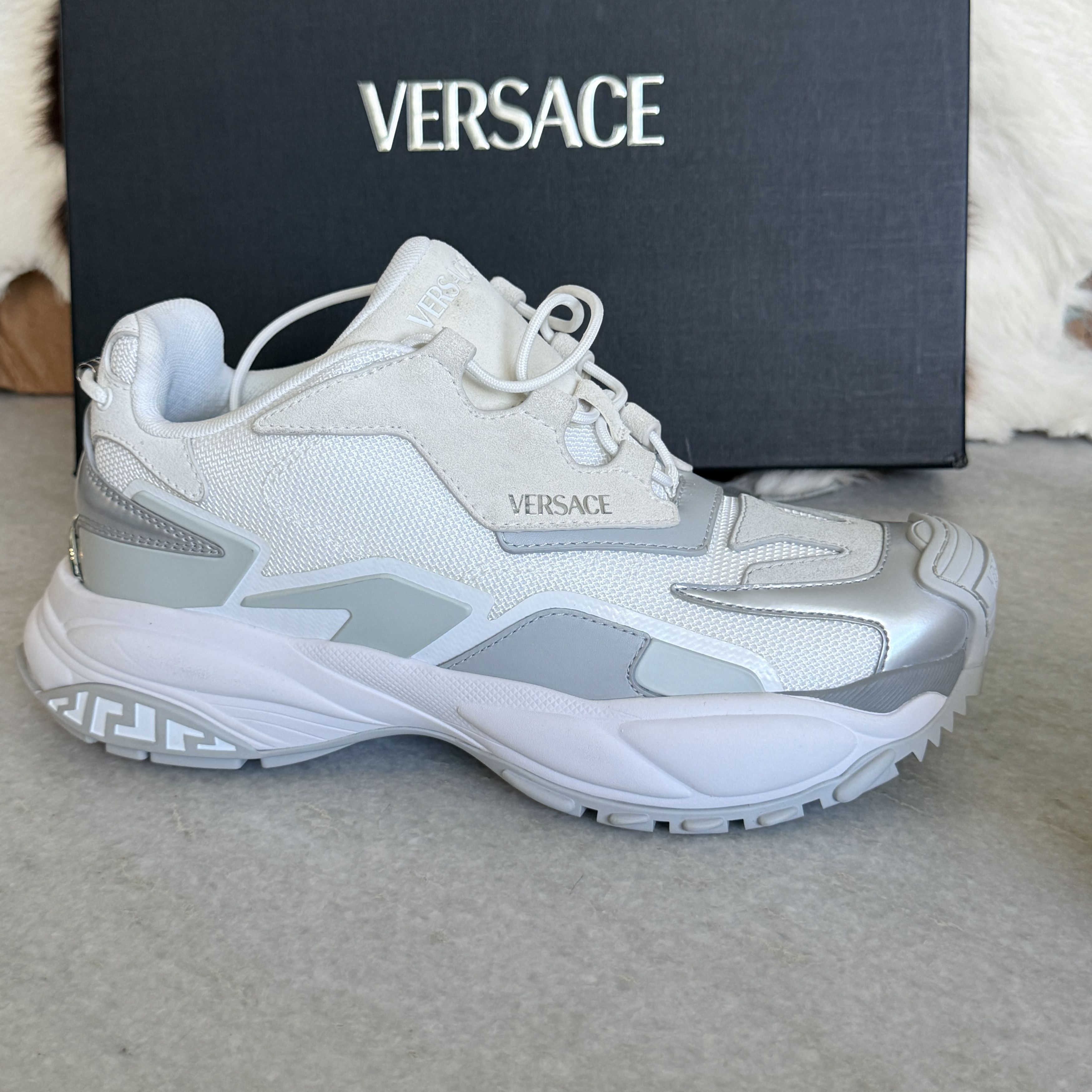 Versace Versace 1016306 Men's Shoes Sneaker Mercury M_VS_04, size 41 Size US 8 / EU 41 - 2 Thumbnail