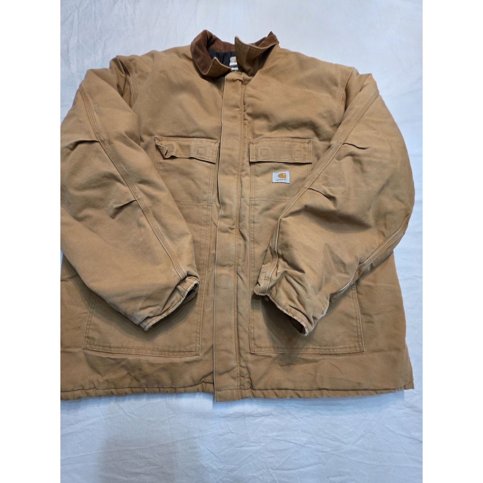 Carhartt Vintage Mens Carhartt C03 Tan Arctic Quilt Lined Canvas Size US XXL / EU 58 / 5 - 1 Thumbnail