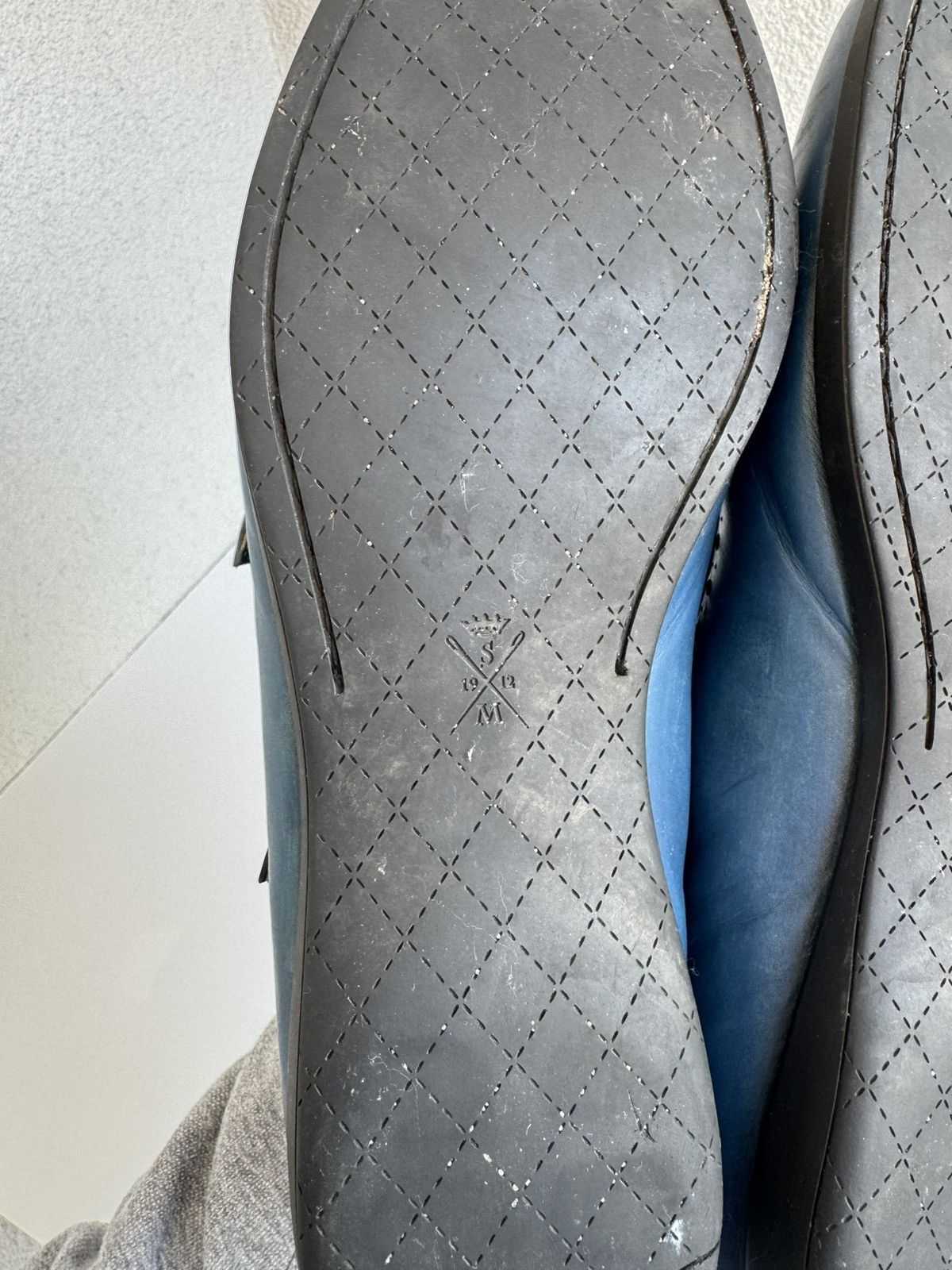Sutor Mantellassi Sutor Mantellassi Blue Double Monk Strap Shoes Size US 10 / EU 43 - 8 Thumbnail