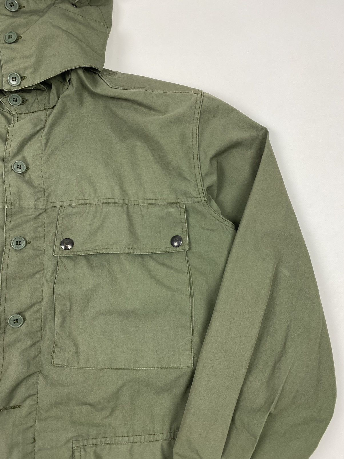 Vintage 70s Vintage Italian Army Alpine Mountain Utility Jacket Size US L / EU 52-54 / 3 - 9 Thumbnail