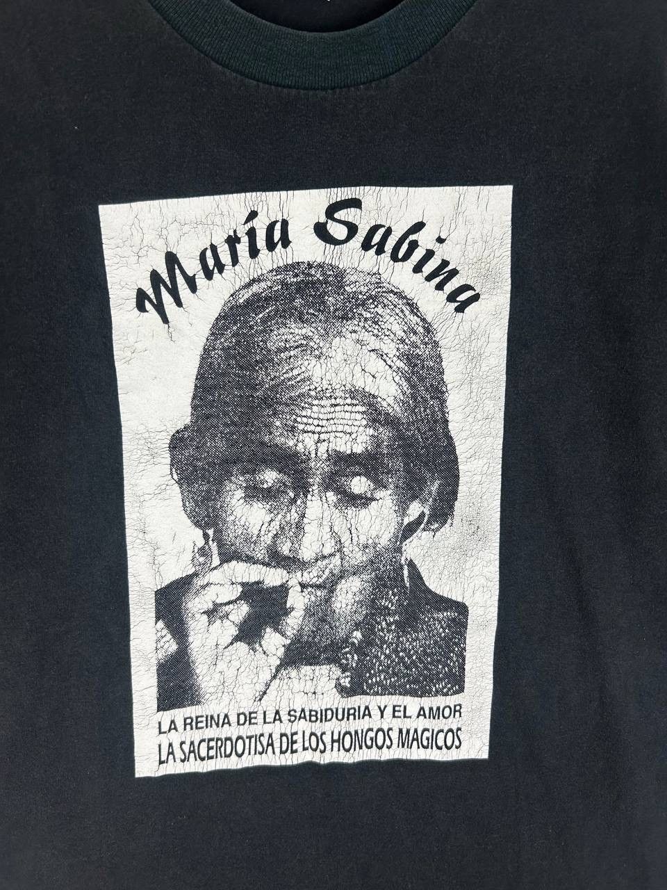 Vintage Vintage 90s Maria Sabina Psychedelic– Sacred Mushroom Shaman Size US L / EU 52-54 / 3 - 3 Thumbnail