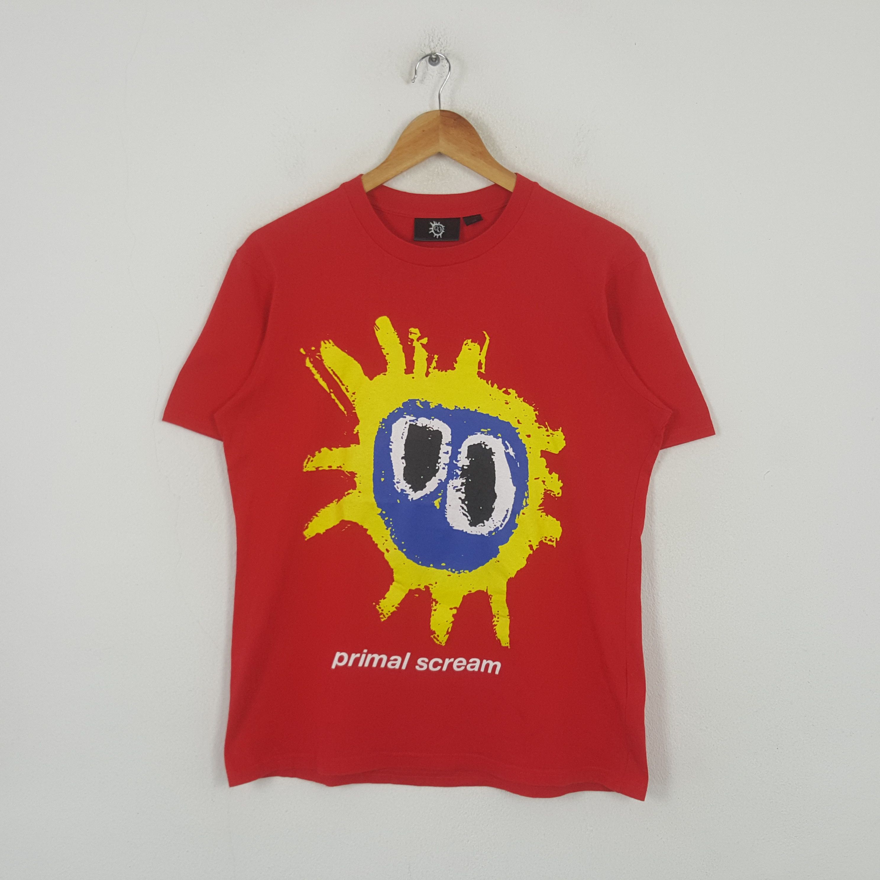 Band Tees Vintage Primal Scream Parody Promo Rock Tshirt RR6 Size US M / EU 48-50 / 2 - 1 Thumbnail