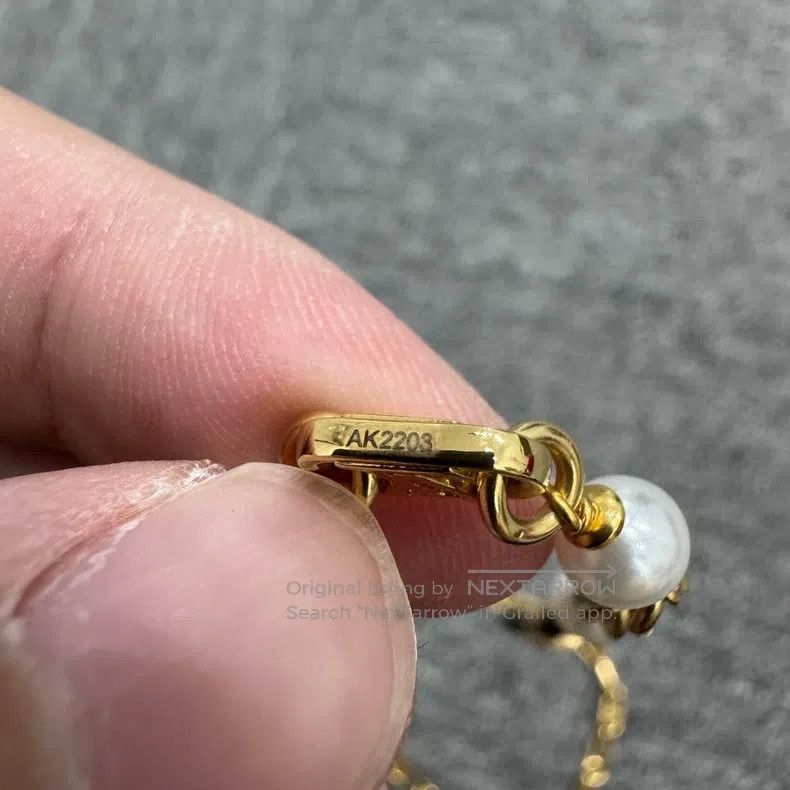 Louis Vuitton Louis Vuitton Pearl reading glasses chain Size ONE SIZE - 7 Thumbnail