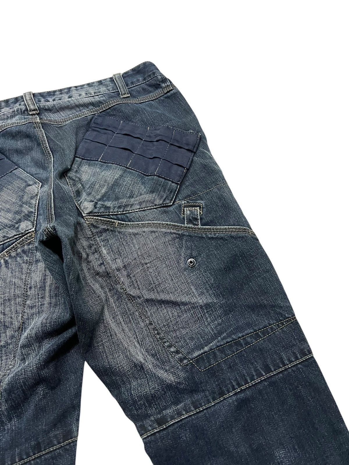 PPFM 🌈Insane PPFM Booze & Pills & Powders Multipocket Punk Jean Size US 34 / EU 50 - 12 Thumbnail