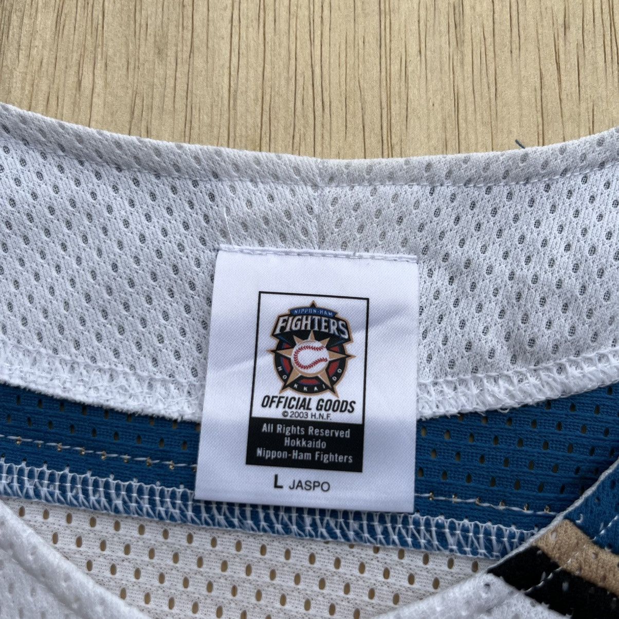 MLB BASEBALL JAPAN LEAGUE ORIGINAL SIGN MATCH WORN PLAYER ISSUE Size US L / EU 52-54 / 3 - 4 Thumbnail