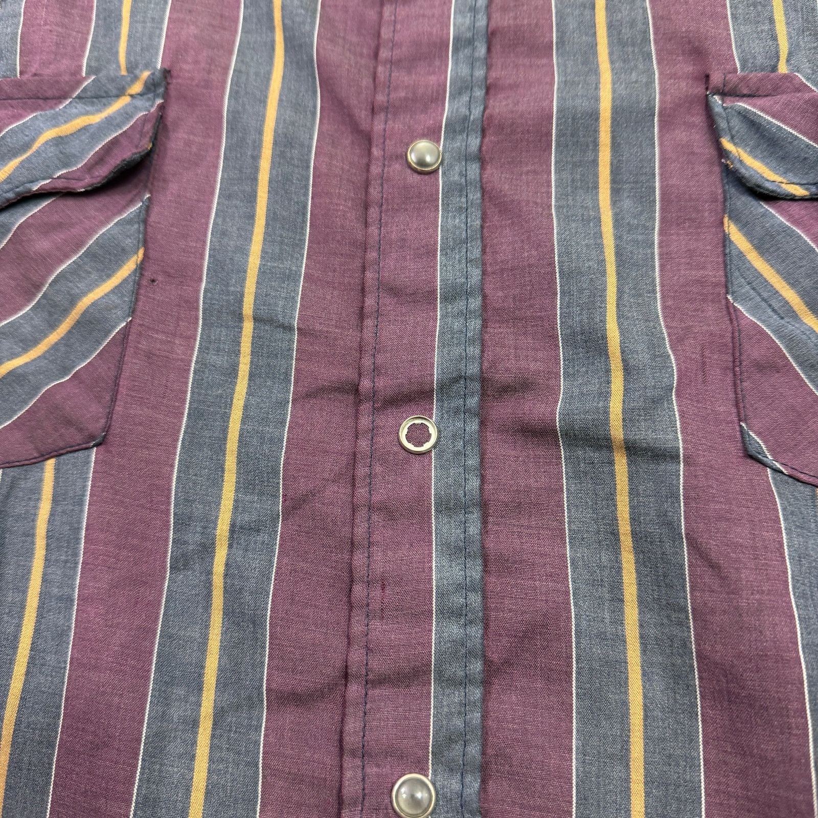 Vintage Vintage Sasson Pearl Snap Western Button Shirt Men's XL Size US XL / EU 56 / 4 - 4 Thumbnail
