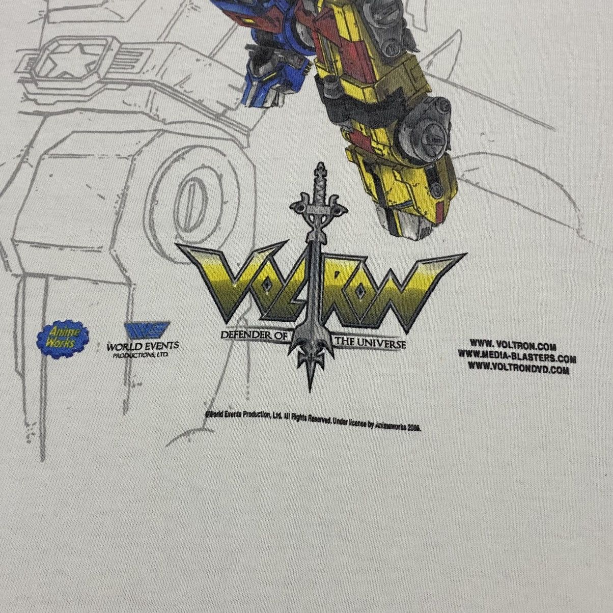 Jerzees Vintage voltron movie film Size US L / EU 52-54 / 3 - 3 Thumbnail