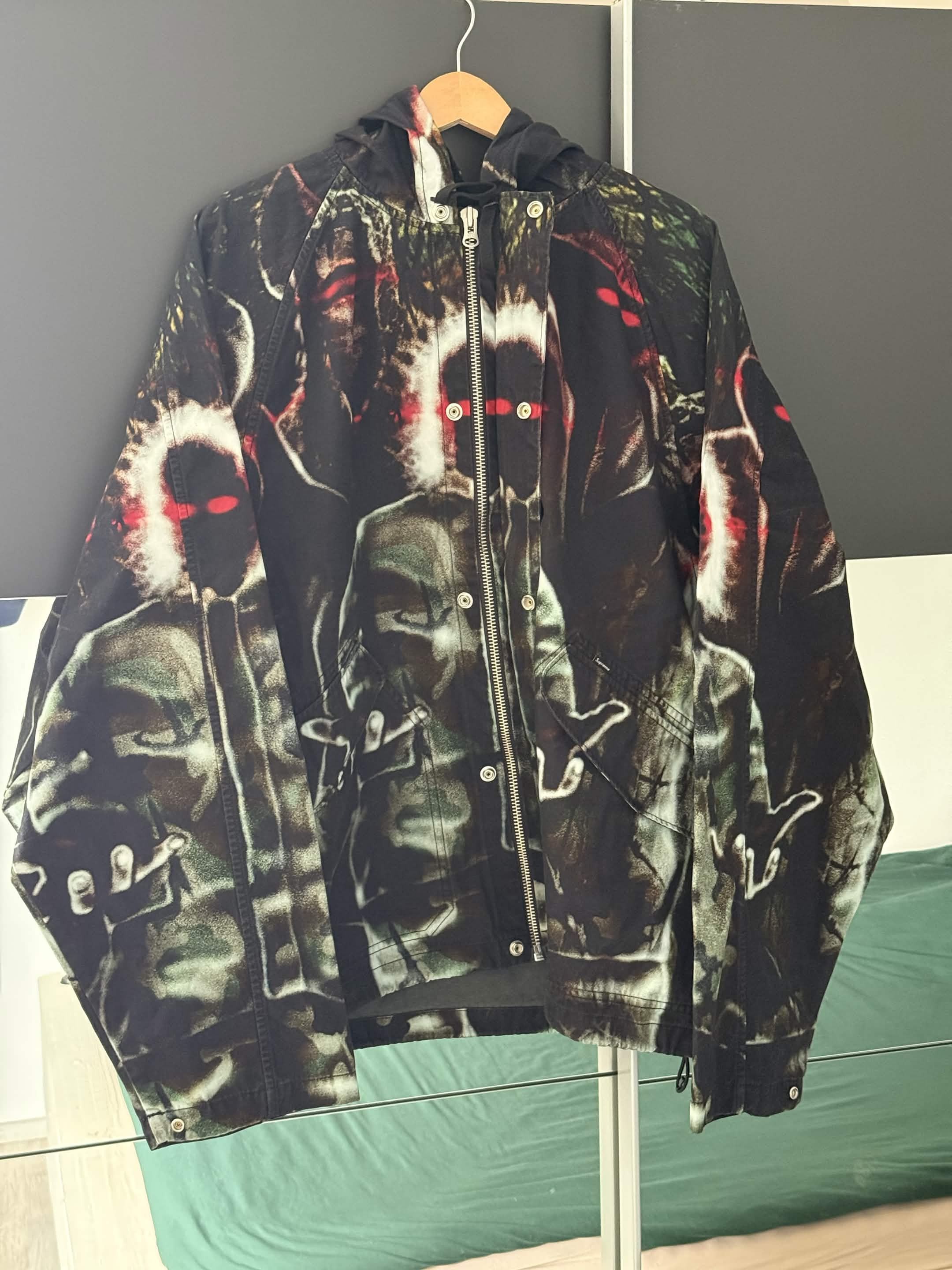 Supreme Supreme Hooded Raglan Jacket Art Dealer Camo/Shadows Size US XL / EU 56 / 4 - 1 Thumbnail