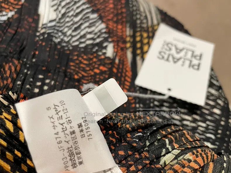 Issey Miyake Issey Miyake size:5 Wide-leg Pants Size 22" - 4 Thumbnail