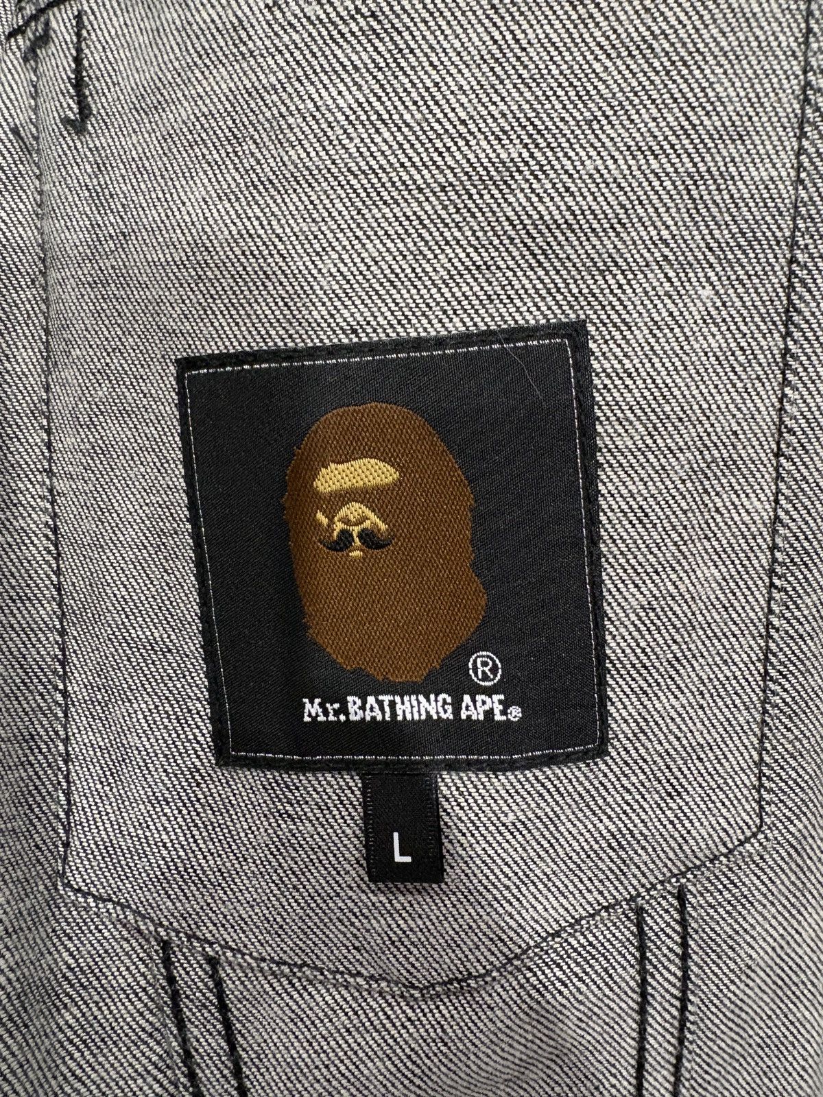 Bape Bape jeans jacket Size US L / EU 52-54 / 3 - 9 Thumbnail