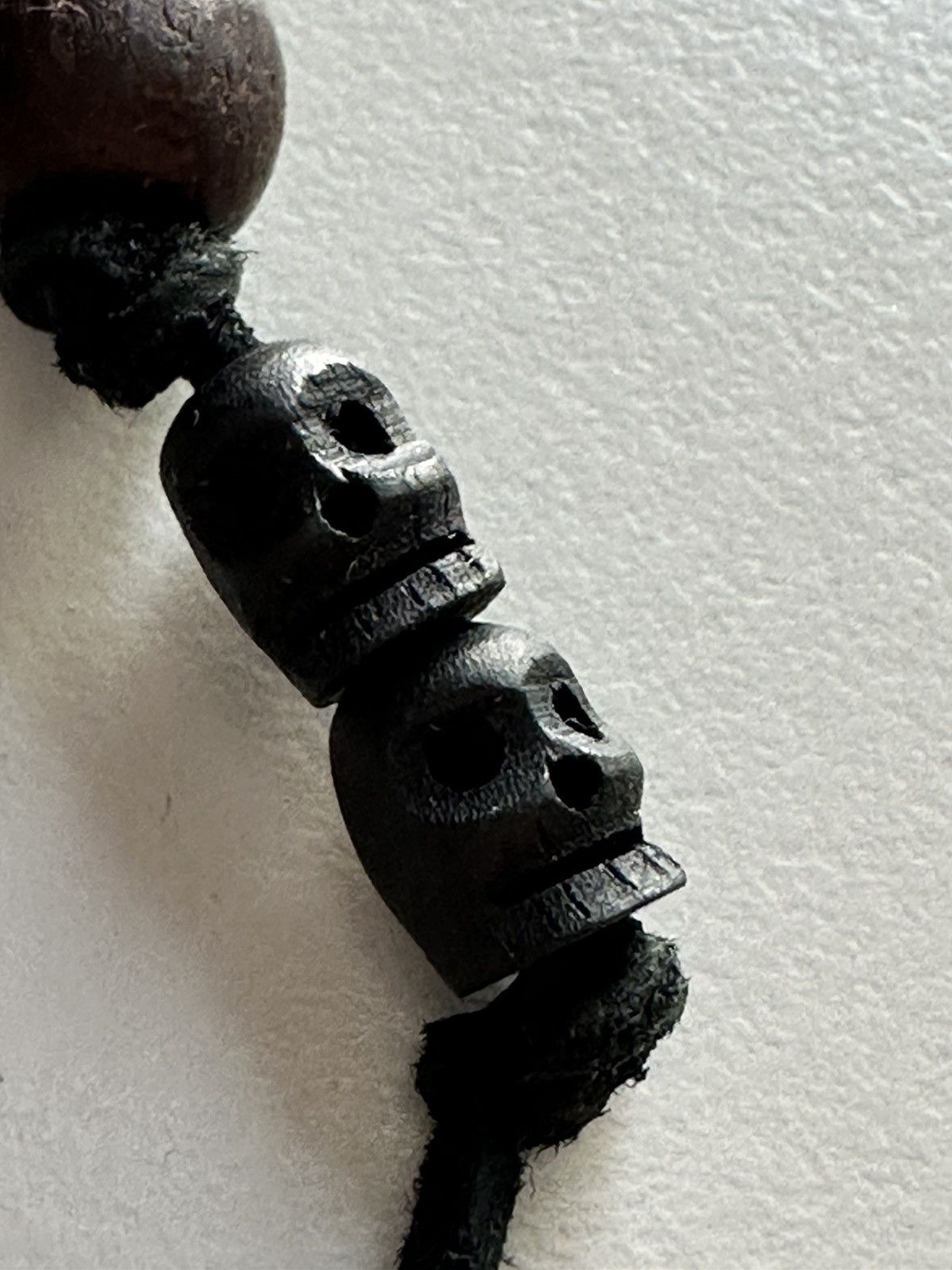 Saint Laurent Paris Saint Laurent ss15 psych rock stone/leather necklace Size ONE SIZE - 6 Thumbnail