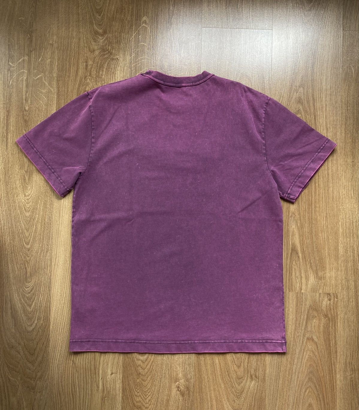 Alexander Wang Alexander Wang Logo T-Shirt / Tee / Top Purple Washed Size M Size US M / EU 48-50 / 2 - 2 Thumbnail