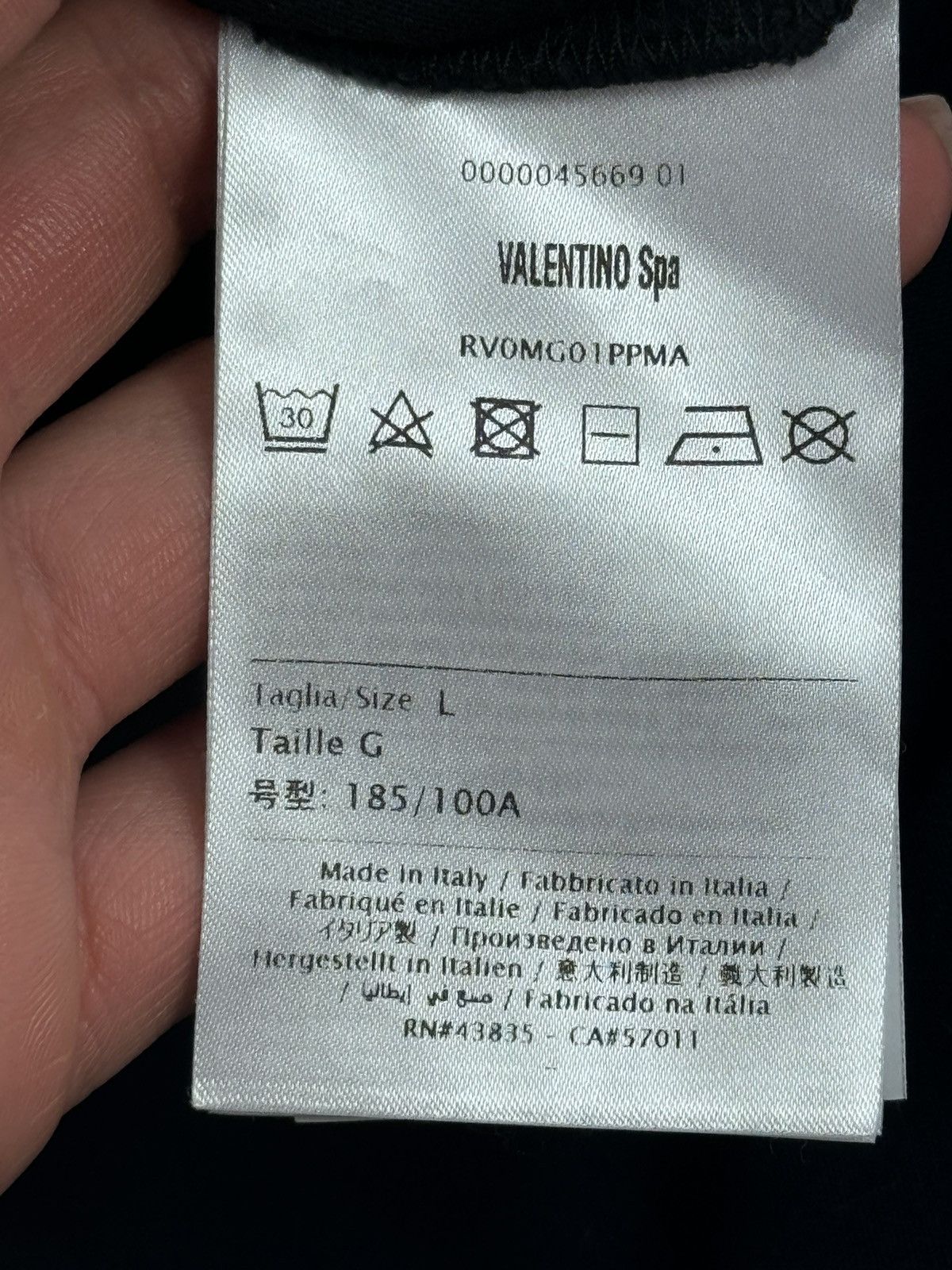 Valentino OVERSIZED LOGO PRINT T-SHIRT Size US XL / EU 56 / 4 - 5 Thumbnail