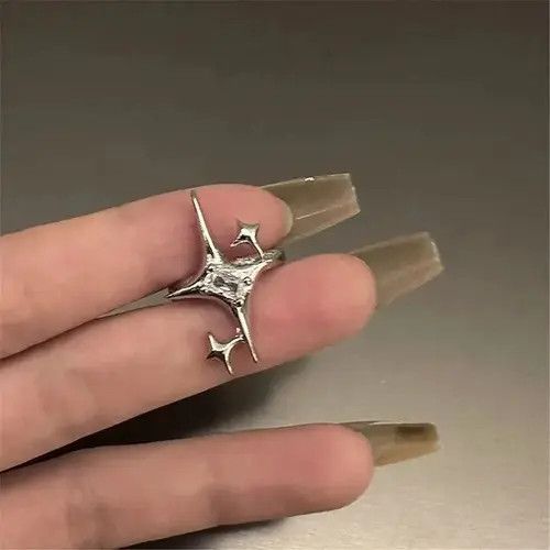 Other Cute Star Open Ring Size ONE SIZE - 2 Thumbnail