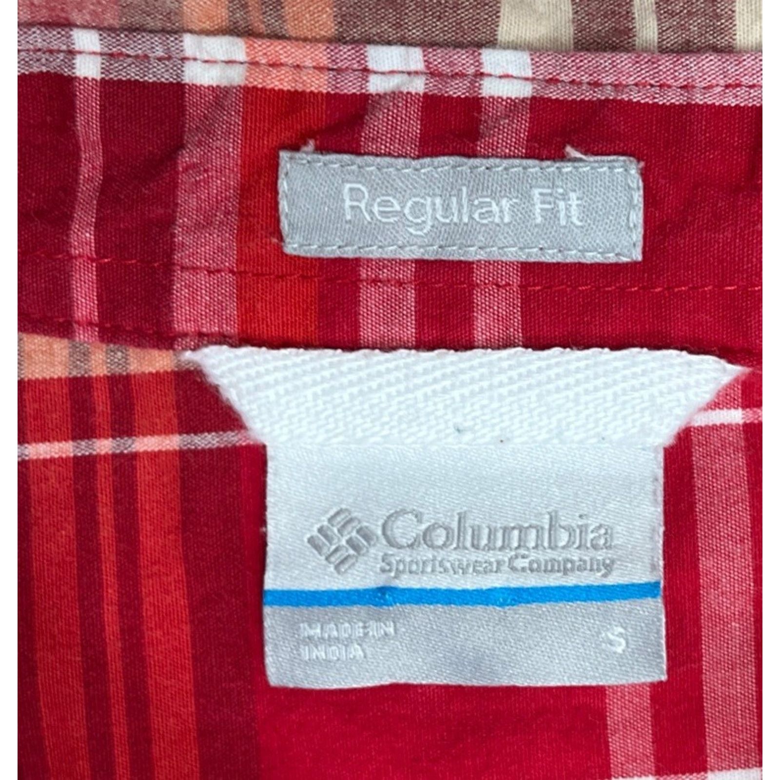 Columbia Columbia Rapid Rivers Plaid Shortsleeve Button Shirt Sz S Size US S / EU 44-46 / 1 - 5 Thumbnail