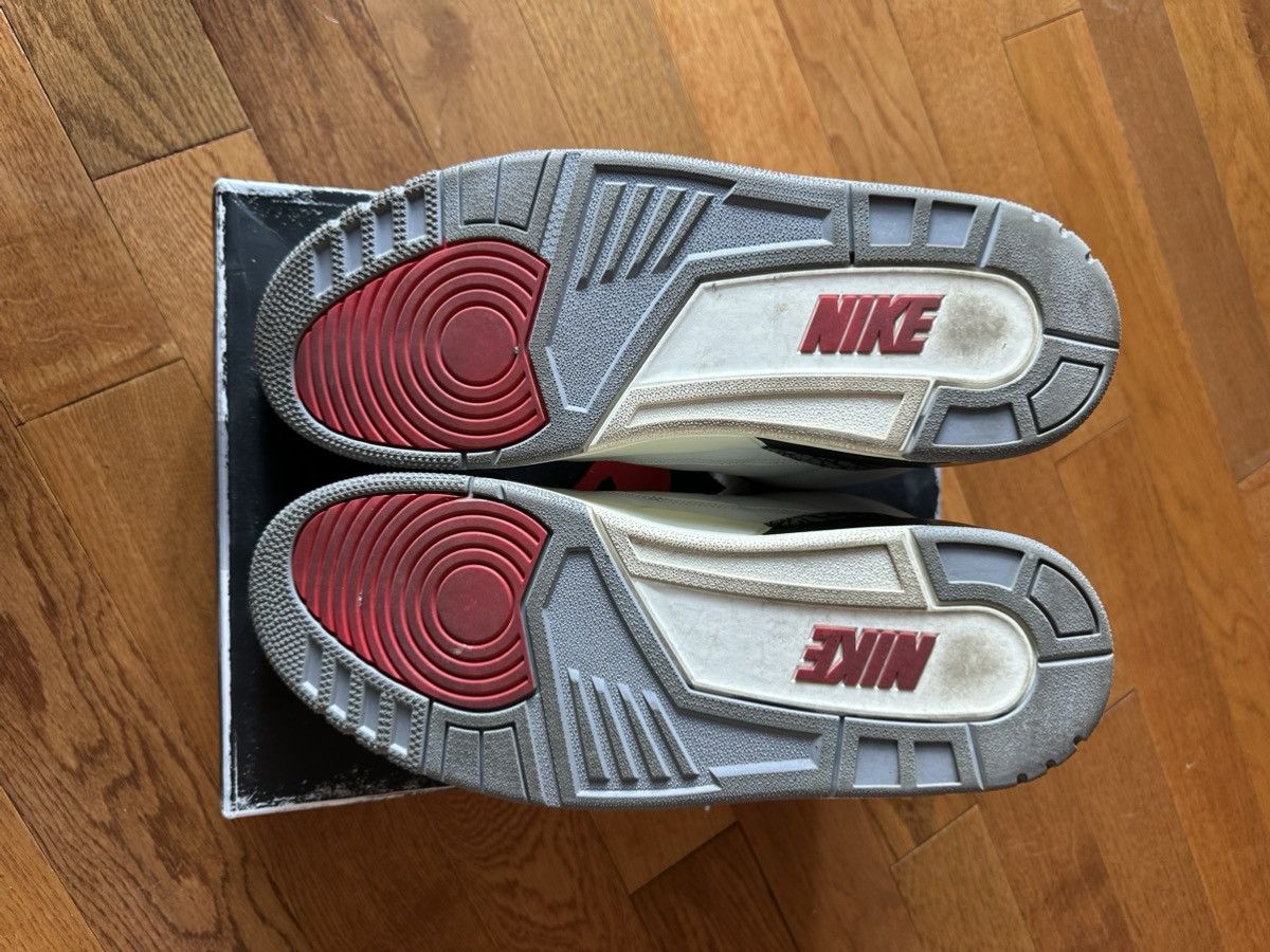 Jordan Brand × Nike Air Jordan 3 White Cement Size US 12 / EU 45 - 4 Thumbnail