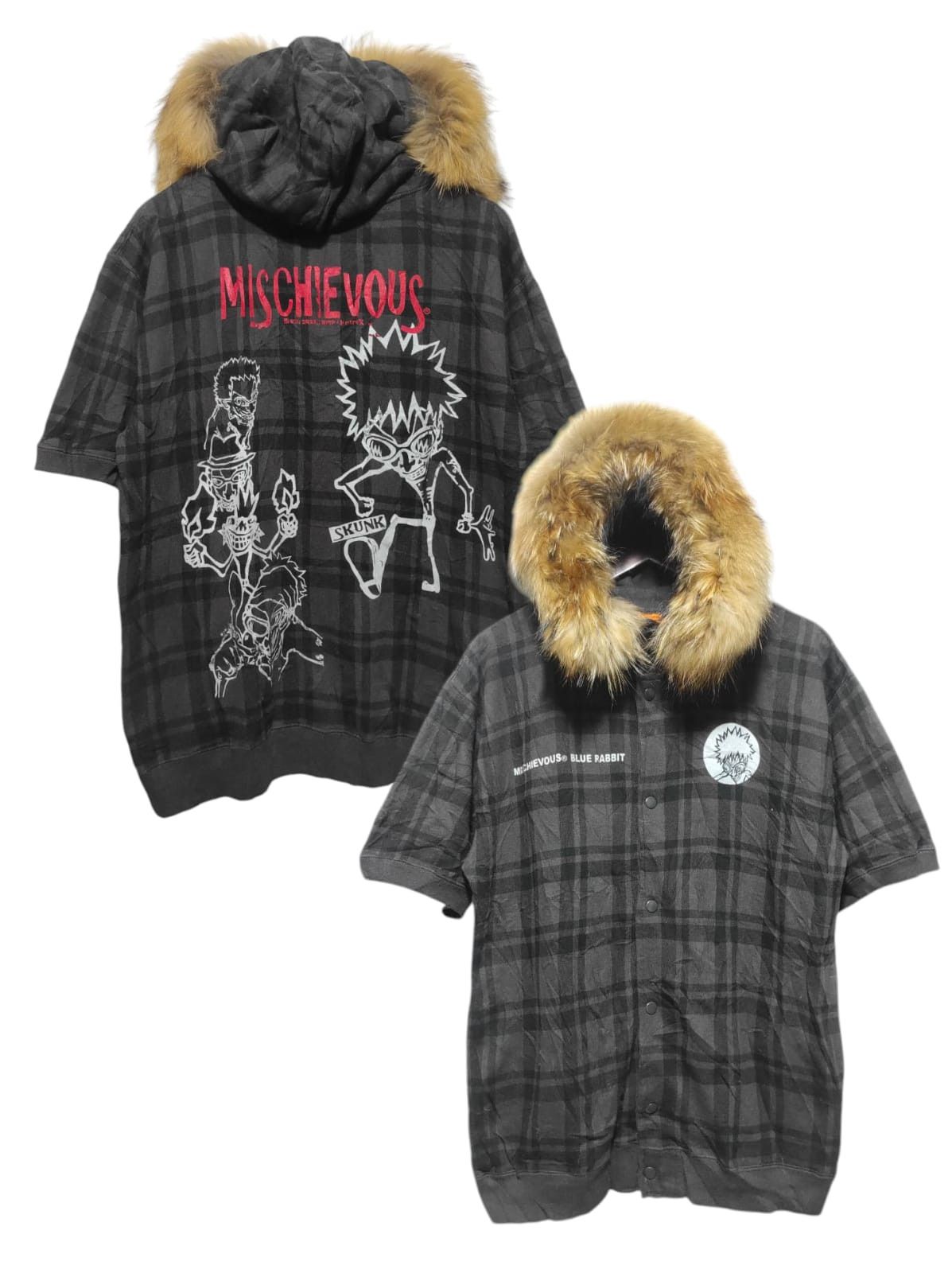 Hysteric Glamour MISCHIEVOUS Fur Hoodie i6w9 lgb style Size US L / EU 52-54 / 3 - 4 Thumbnail