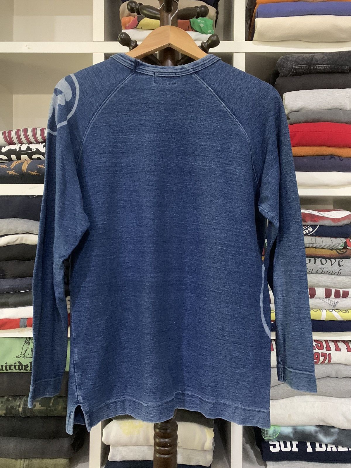 Indigo Vintage Japanesse Indigo Shirt Size US M / EU 48-50 / 2 - 7 Thumbnail