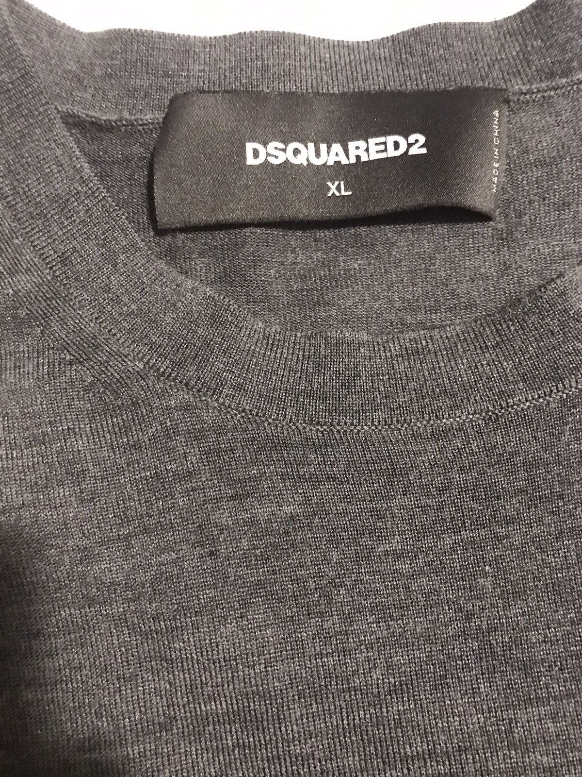 Dsquared2 Dsquared grey wool knitwear Size US L / EU 52-54 / 3 - 4 Thumbnail