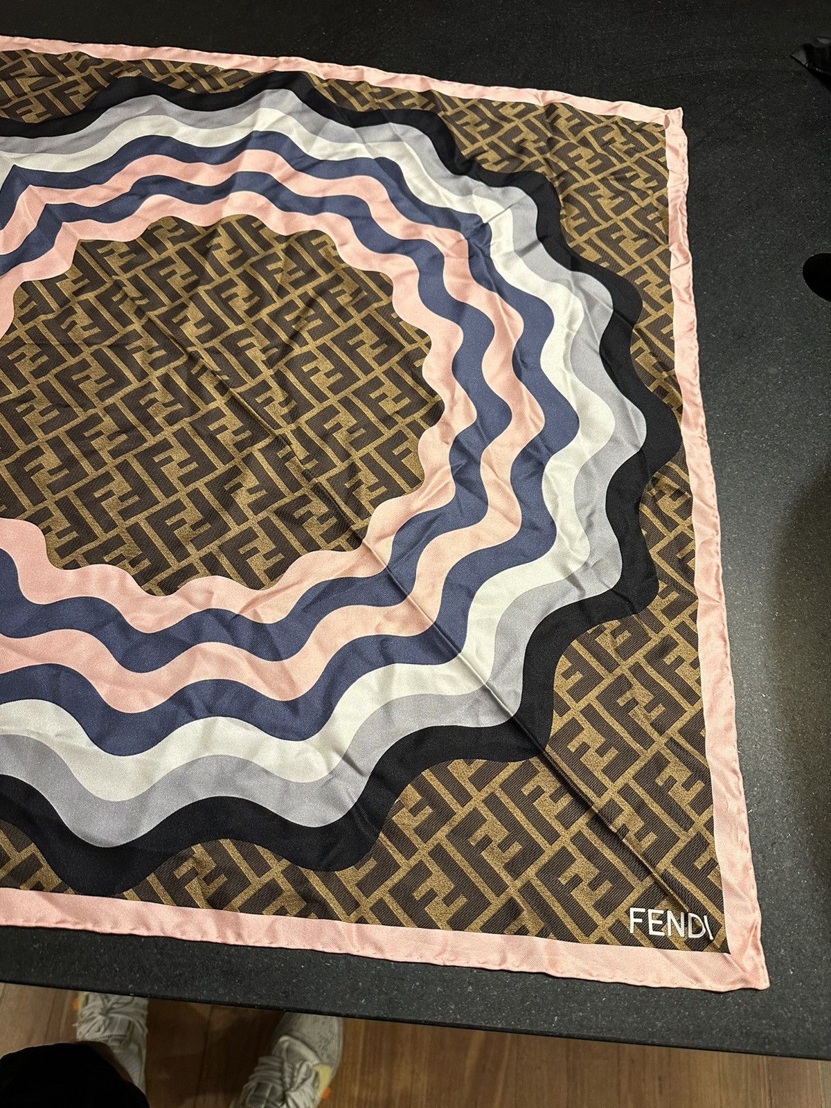 Fendi Fendi monogram scarf Size ONE SIZE - 3 Thumbnail