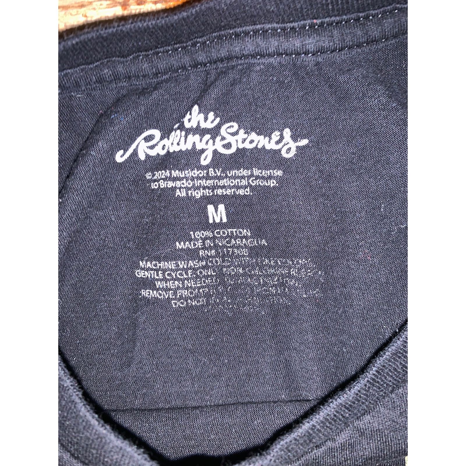 The Rolling Stones Rolling Stones T Shirt Black Medium Band Tee Rock Graphic Size US M / EU 48-50 / 2 - 3 Thumbnail