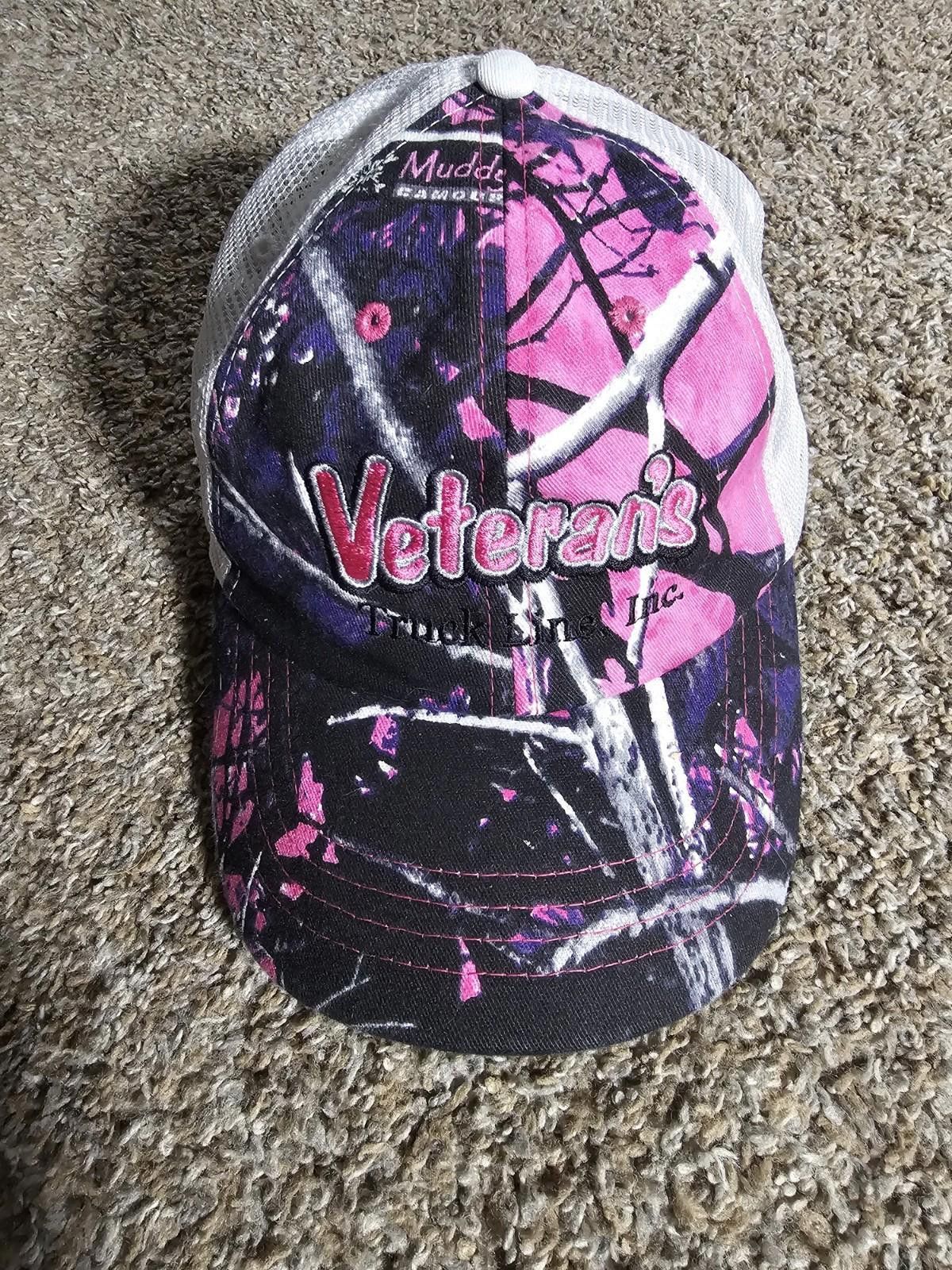 Kapital Veteran's Truck Line Inc Pink Mudd Camo Hat Size ONE SIZE - 1 Thumbnail