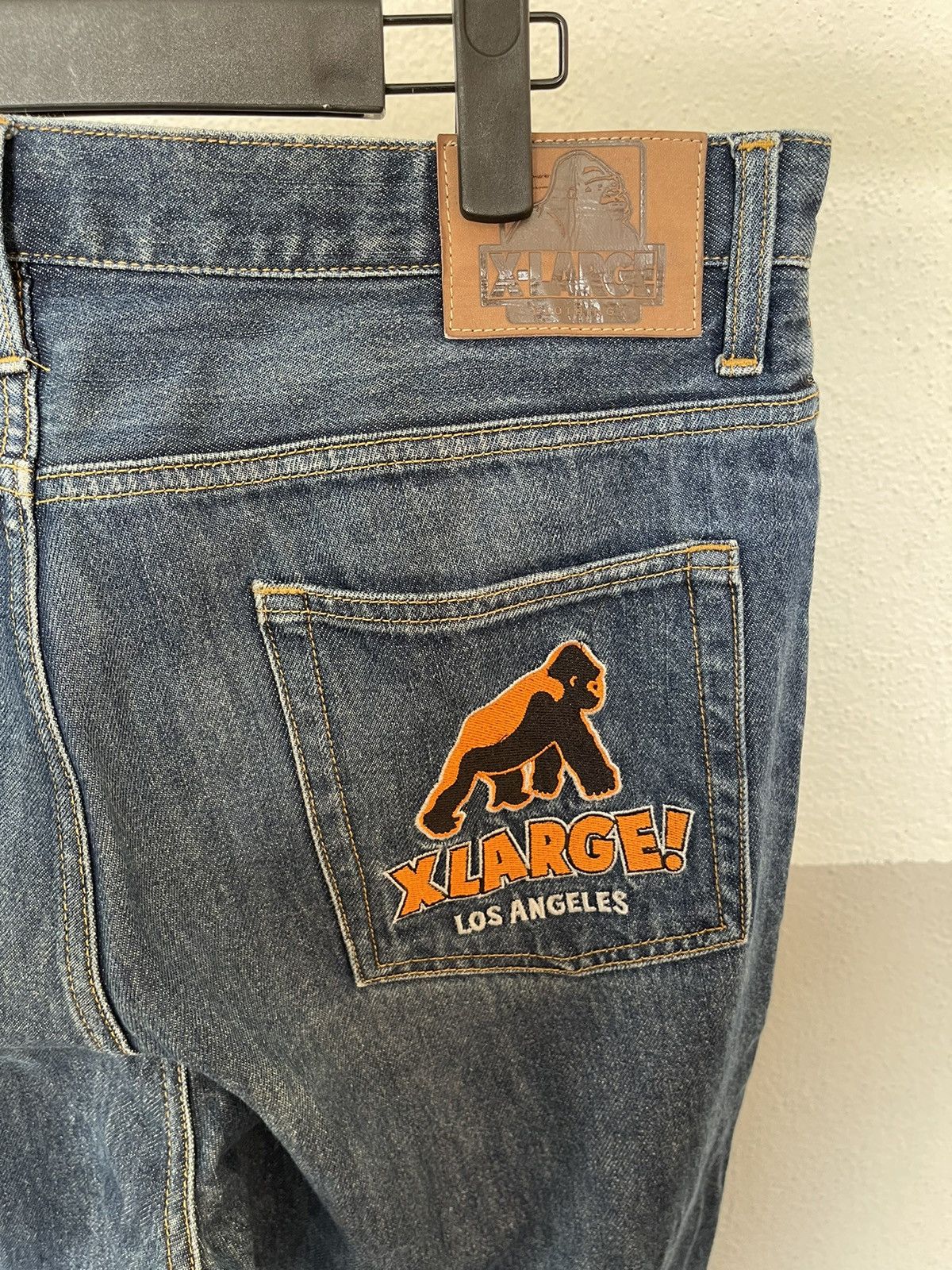 Xlarge XLarge Ape Embroidered Jeans Size US 36 / EU 52 - 5 Thumbnail