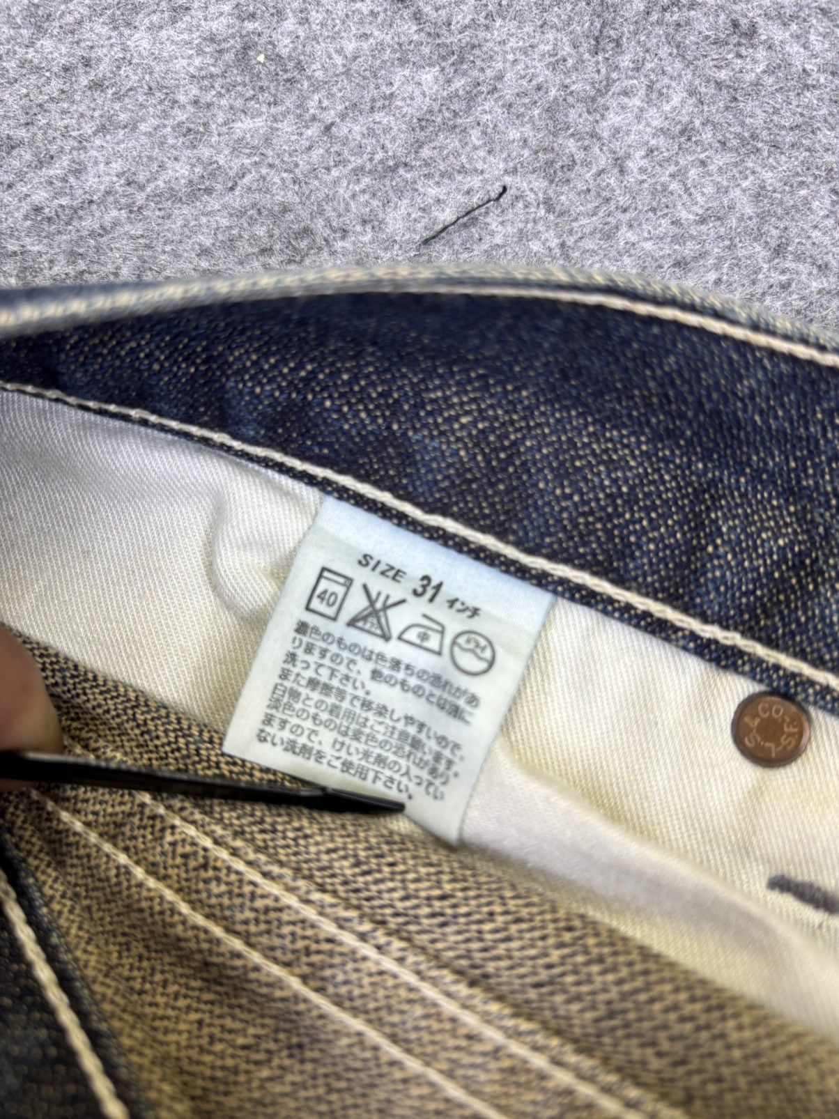 Levi's 💥Rusty Indigo Fades💥Flare Levis 517 Minimalist Denim F969 Size US 31 - 12 Thumbnail