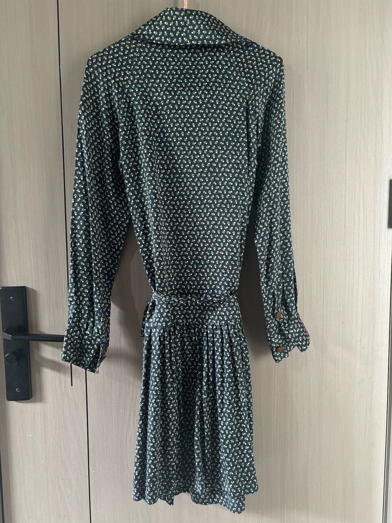 Vivienne Westwood Vivienne Westwood 100% silk floral front lapel dress Size S / US 4 / IT 40 - 3 Thumbnail