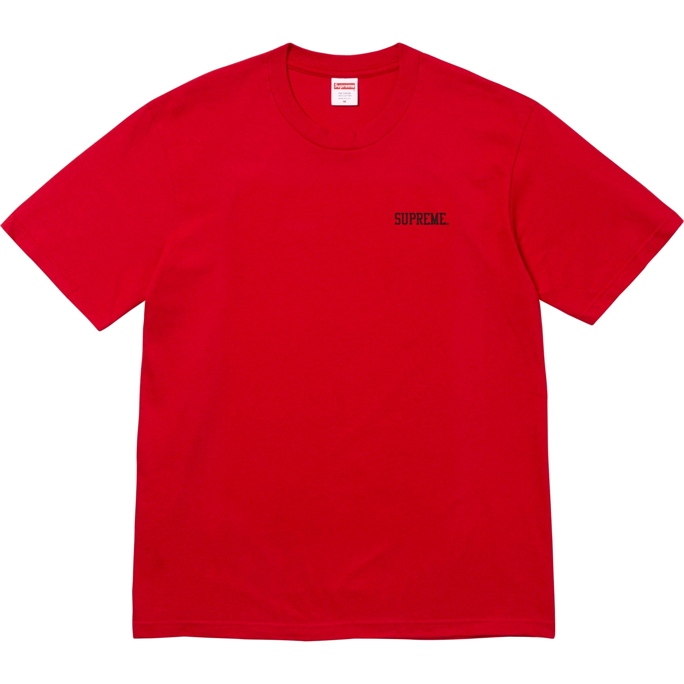 Supreme Supreme Fight For NY Tee - Red - XL - FW23 Size US XL / EU 56 / 4 - 2 Thumbnail