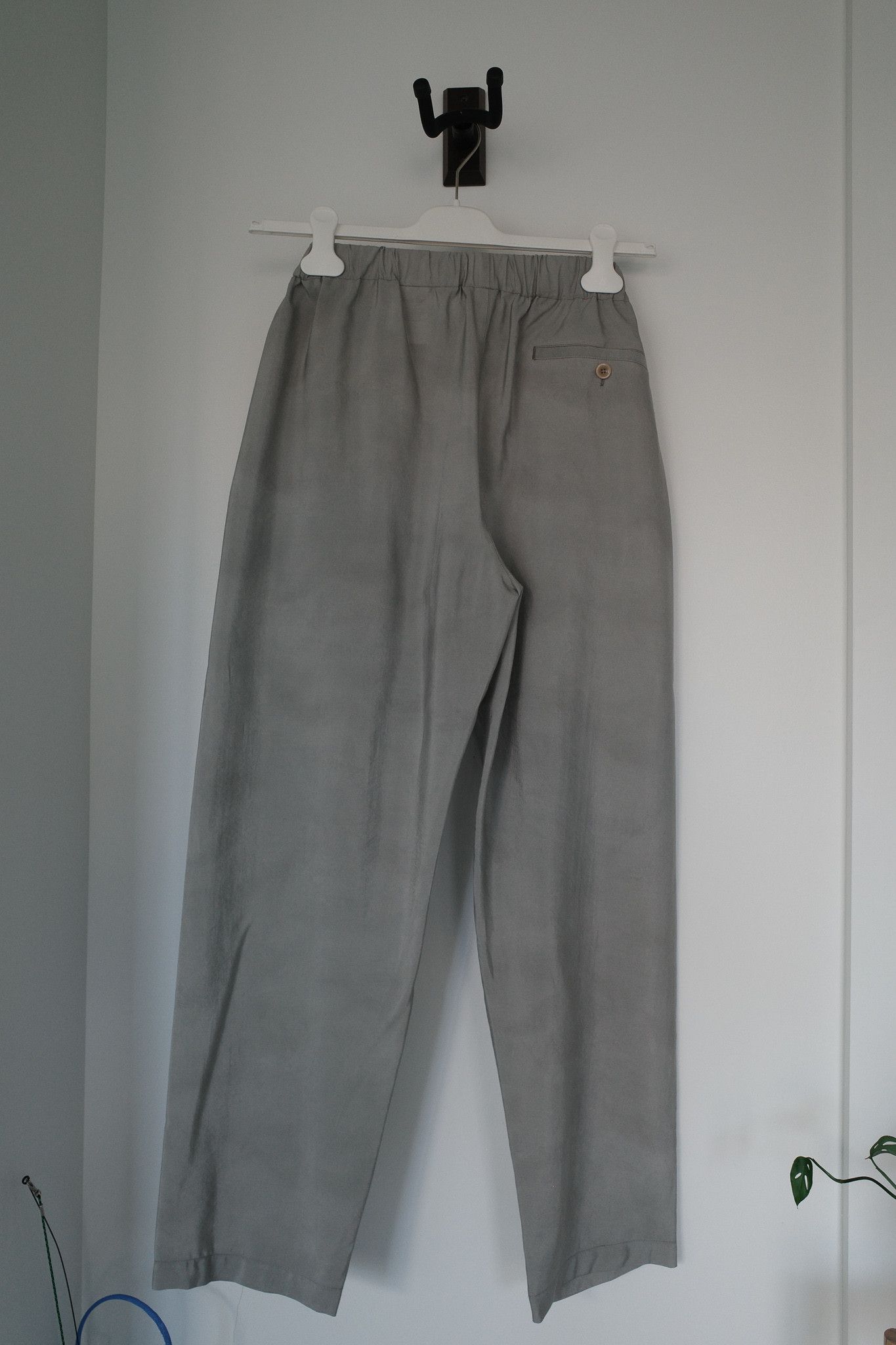 Image of Lemaire Silk Pyjama Pants - Gray in Grey, Men's (Size 30)