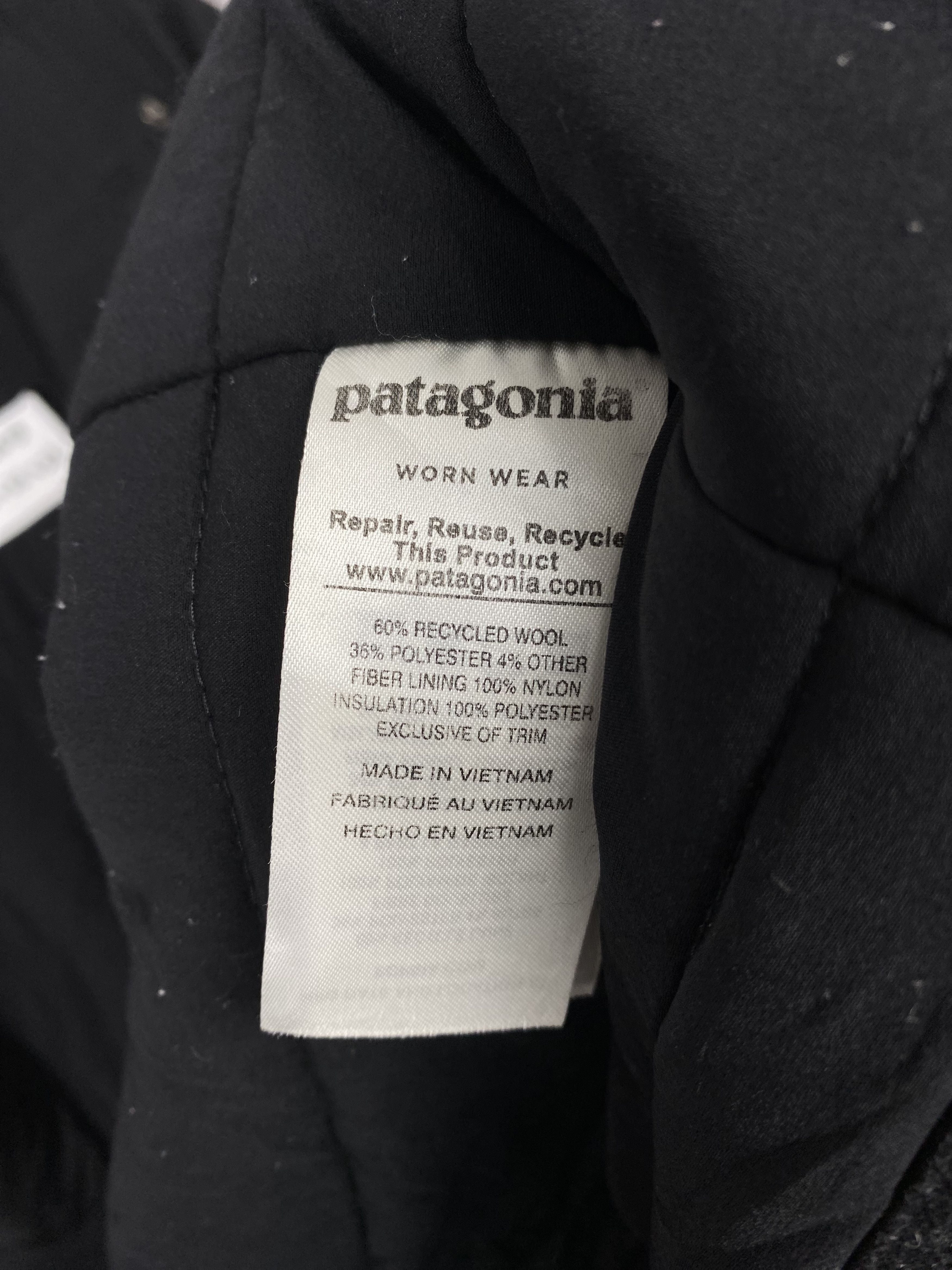 Patagonia Vintage Patagonia Wool Long Jacket Size US S / EU 44-46 / 1 - 9 Thumbnail