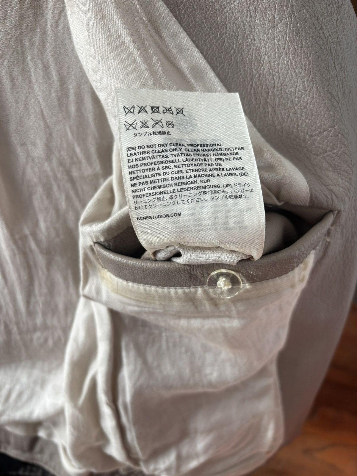 Acne Studios Acne Studios Moto Jacket Size XS / US 0-2 / IT 36-38 - 7 Thumbnail