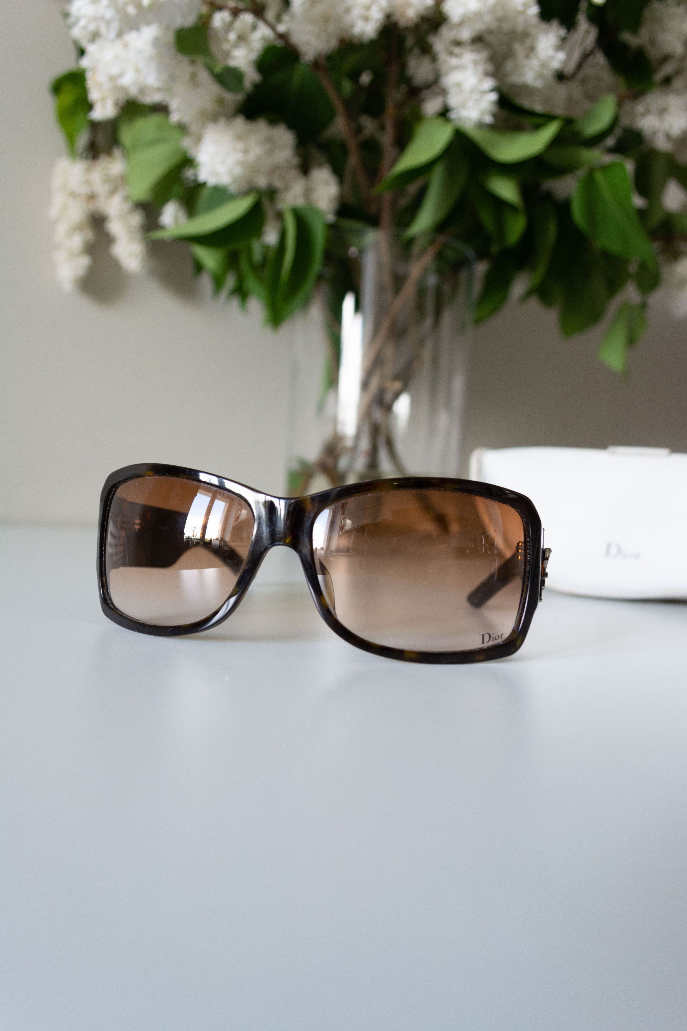 Dior × Vintage DIOR cottage Y2k vintage sunglasses Size ONE SIZE - 3 Thumbnail