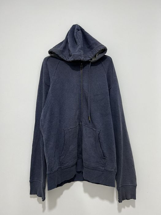 Vintage 80’s Vintage Sunfade trashed zip hoodie | Grailed