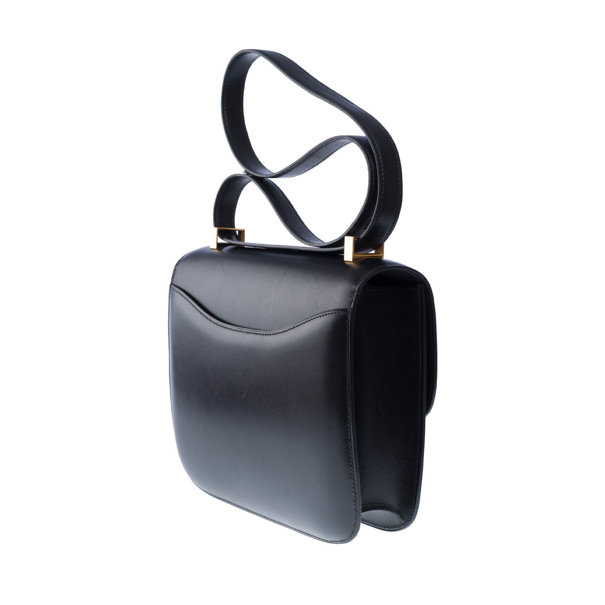Hermes HERMES Constance Vintage in Black Leather Size ONE SIZE - 5 Thumbnail