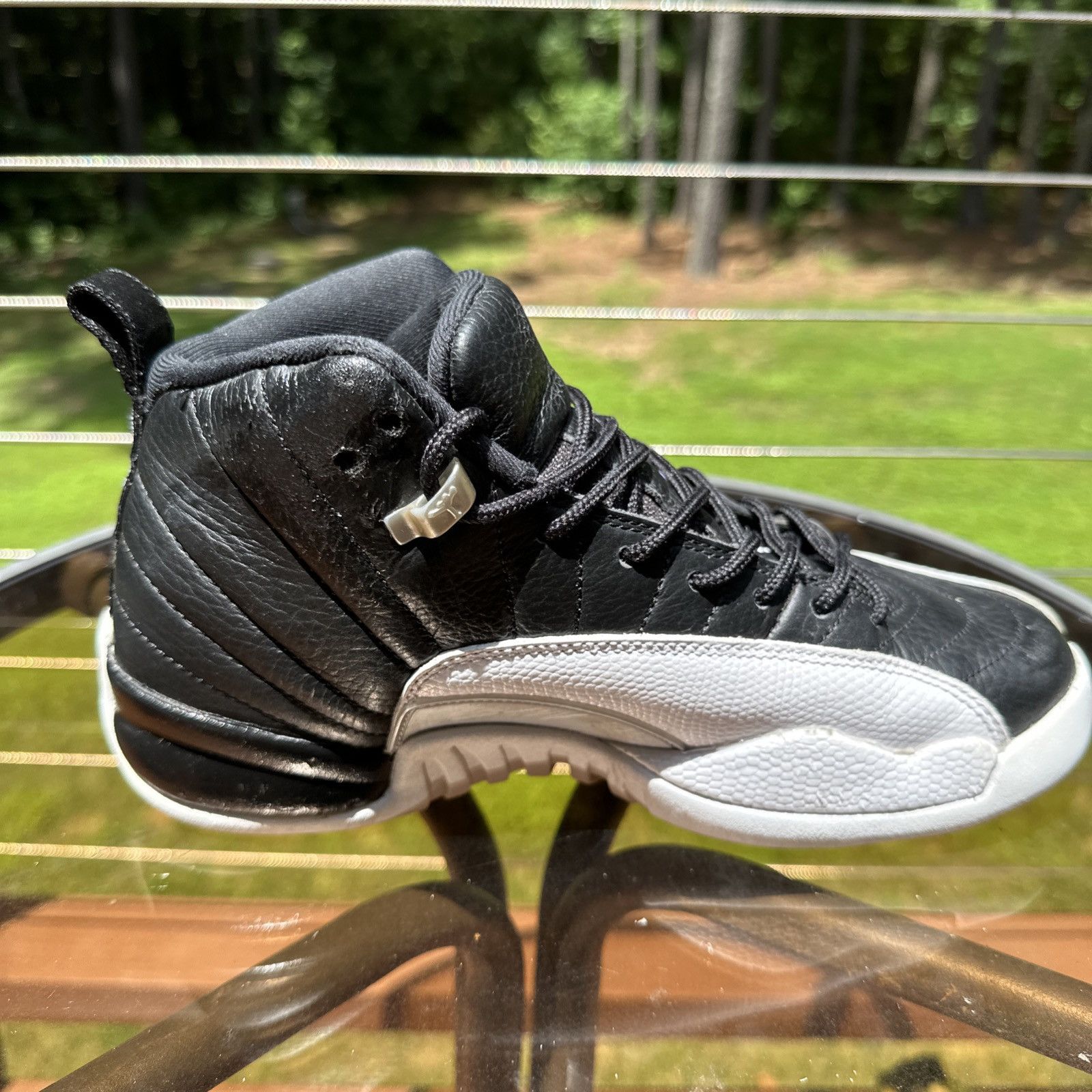 Jordan Brand Nike Air Jordan 12 Retro Playoffs 153265-006 GS Sz 6y Size US 6 / EU 39 - 5 Thumbnail
