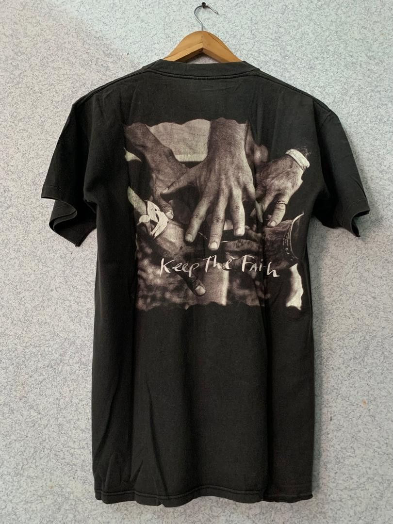 Band Tees × Vintage Vintage band bon Jovi 1992 Size US L / EU 52-54 / 3 - 8 Thumbnail