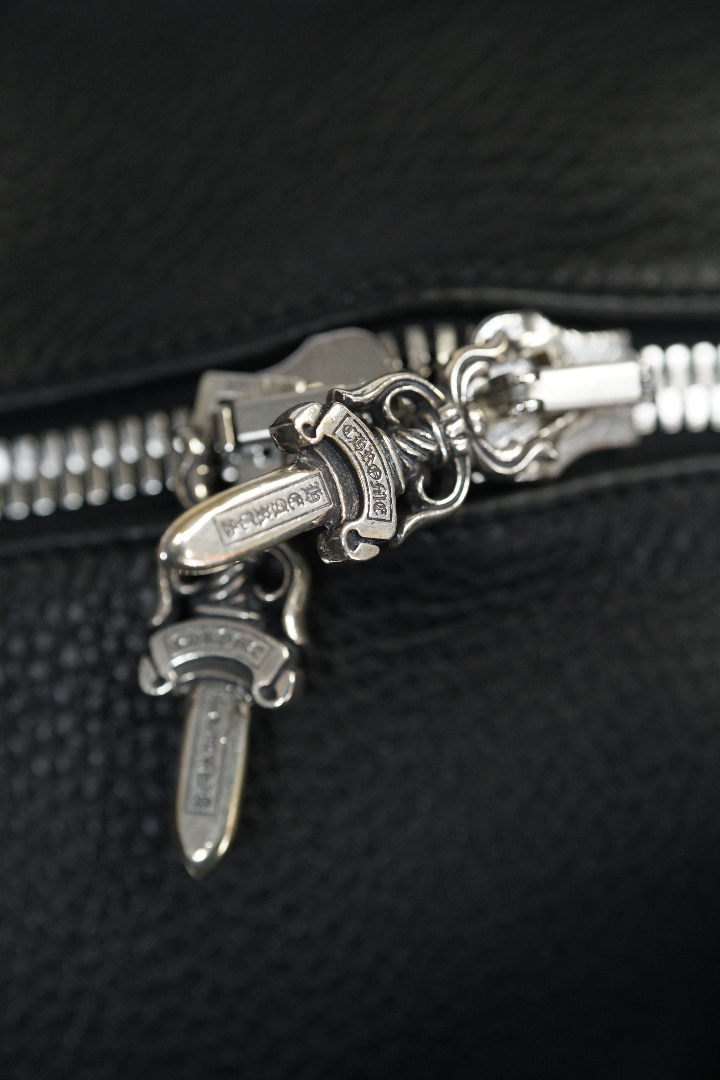 Chrome Hearts Chrome Hearts Duffle Tiny Boston Bag in Black Leather Size ONE SIZE - 7 Thumbnail
